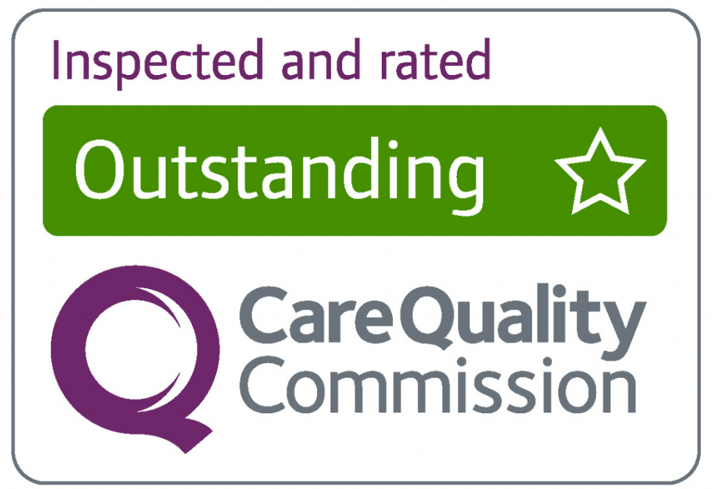 Care Quality Commission (CQC) 'Outstanding' Rating 